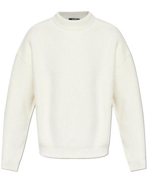 Jacquemus Round-Neck Knitwear - Blanco