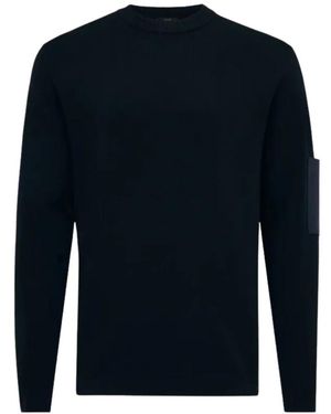 Genti Round Ls - Blau
