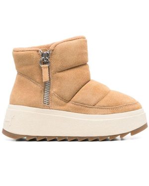 Ash Winter Boots - Natural