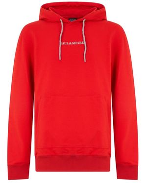 Paul & Shark Hoodies - Rojo