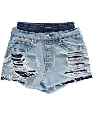 Alexander Wang Denim Shorts - Blue