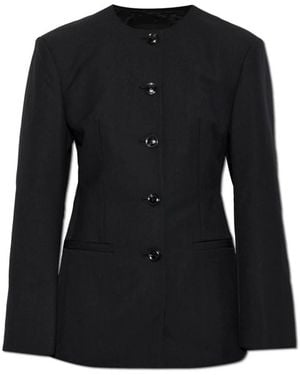 Anine Bing Jassen ,Zwart ,Wol Huda Blazer