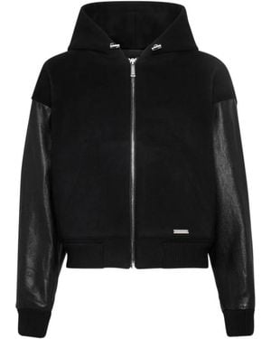 DSquared² Hooded '80S Bomber Jacket - Black