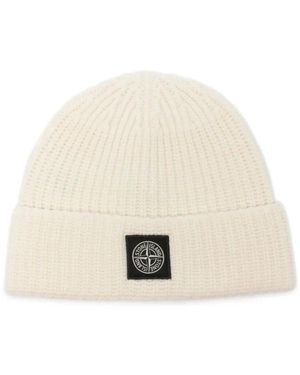 Stone Island Accessoires ,Beanies - Naturel
