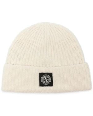 Stone Island Beanies - Natur