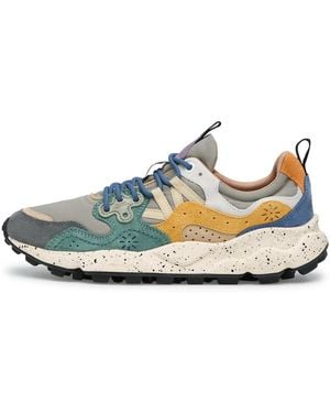 Flower Mountain Trainers - Blue