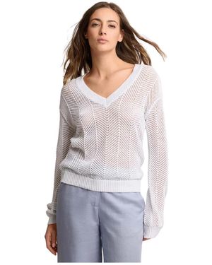 Kocca Lässiger, Bequemer Strickpullover - Grau