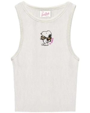 MC2 Saint Barth Sleeveless Tops - White
