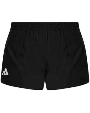 adidas Adizero Essentials Running Short - Zwart