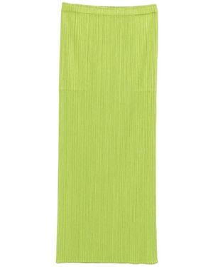 Issey Miyake Midi Dresses - Verde