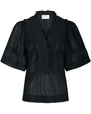 Neo Noir Blouses - Black