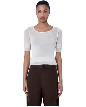 Lemaire Sheer Knit Top - Grijs