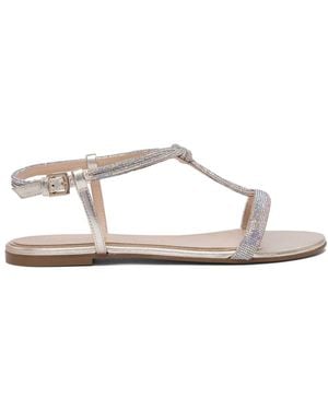 Ninalilou Flat Sandals - Blanc