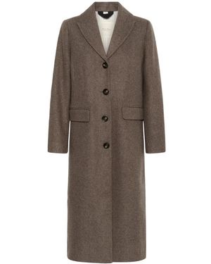 Part Two Single-Breasted Coats - Brown