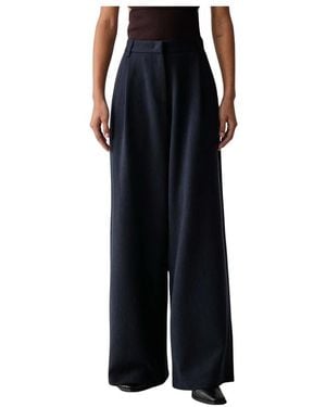 Sessun Wide Trousers - Nero
