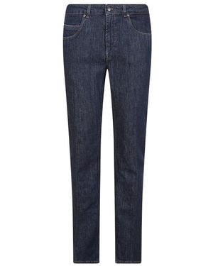 Fay Straight Fit Jeans - Blue
