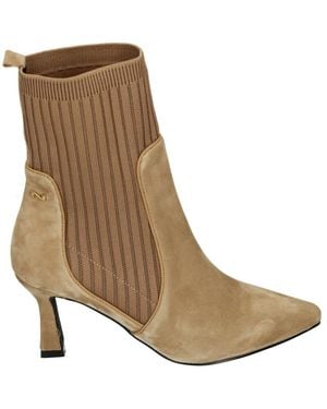 Nathan-Baume Beiger Westernstiefel Mit G-Weite - Braun
