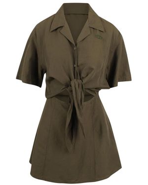 DIESEL Shirt Dresses - Green