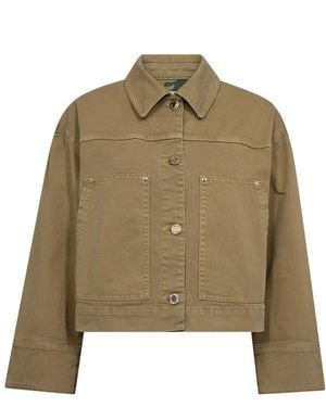 Mos Mosh Denim Jackets - Green