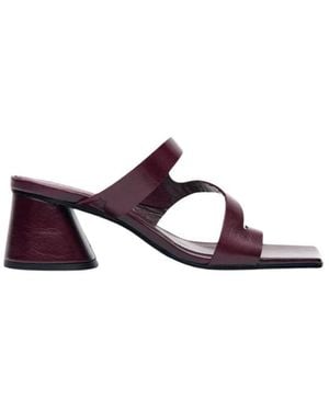 Alohas Heeled Mules - Viola