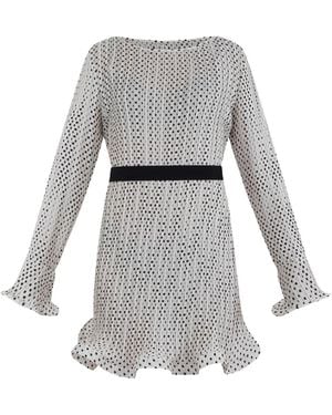 SIMONA CORSELLINI Short Dresses - Grey