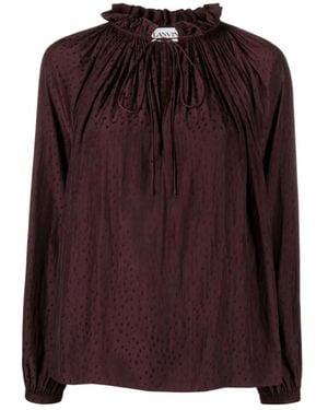 Lanvin Blouses - Purple