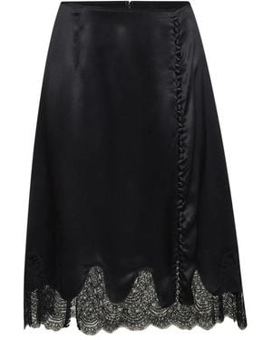 Dolce & Gabbana Satinrock - Schwarz