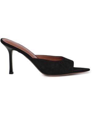 Giuliano Galiano Heeled Mules - Negro
