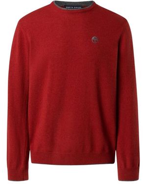 North Sails Round-Neck Knitwear - Red