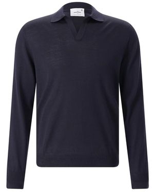 Gran Sasso Polo Shirts - Blue