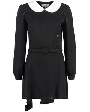Maison Margiela Short Dresses - Zwart
