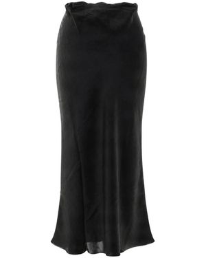 Fiorucci Midi Rok - Zwart