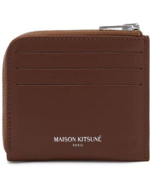 Maison Kitsuné Wallets & Cardholders - Brown
