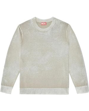 DIESEL Truien & Vesten ,Katoen K-Laurent Trui - Wit
