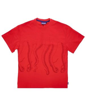 Octopus T-Shirts - Red