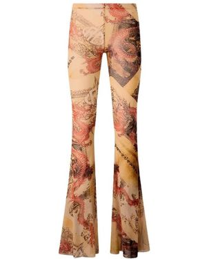 Roberto Cavalli Wide Trousers - Brown