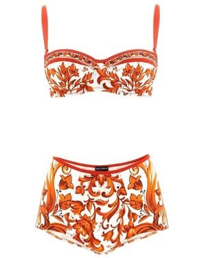 Dolce & Gabbana Bikinis - Naranja