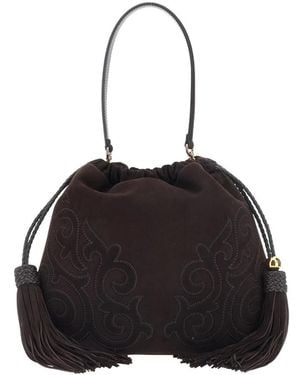 Etro Bucket Bags - Nero