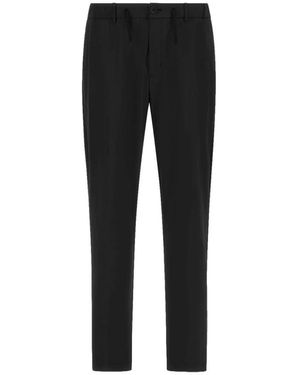 Herno Slim-Fit Trousers - Black