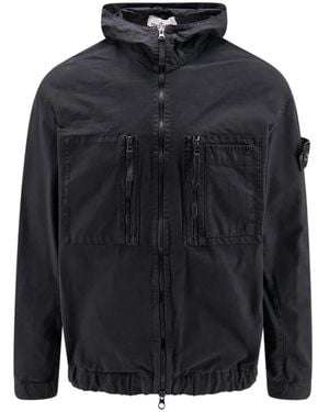 Stone Island Light Jackets - Blue