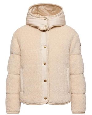 Moncler Jassen ,Katoen Ciboulette Short Parka - Naturel