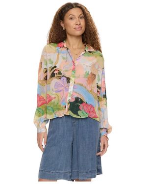 Numph Nushailyn Shirt - Blau