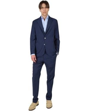 Barba Napoli Blaue Sommer Herrenjacke