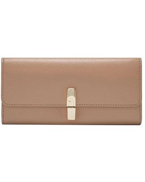 Furla Accessoires ,Bruin ,Leer Continental Xl Iride Wallet - Naturel