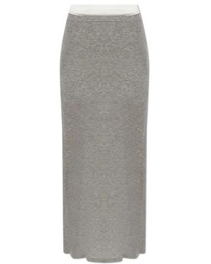 Samsøe & Samsøe Maxi Skirts - Gris