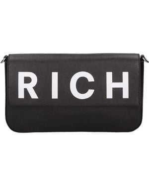 John Richmond Clutches - Black