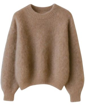 Opal Studio Round-Neck Knitwear - Marron