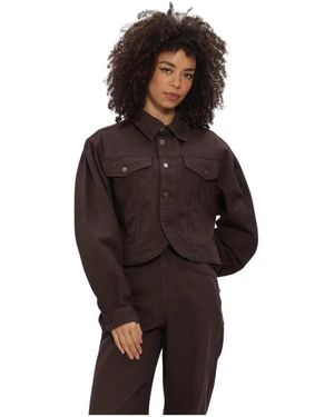 Harper & Yve Jassen ,Bruin ,Denim Nillow-Ja Jas