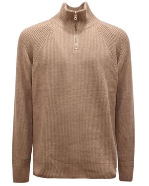 Brooksfield Turtlenecks - Brown