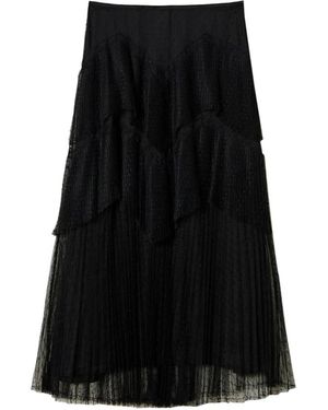 Twinset Midi Skirts - Black